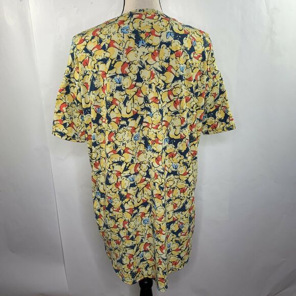 LuLaRoe Disney Winnie the Pooh Butterfly Irma Top Size XXS - Picture 6 of 8